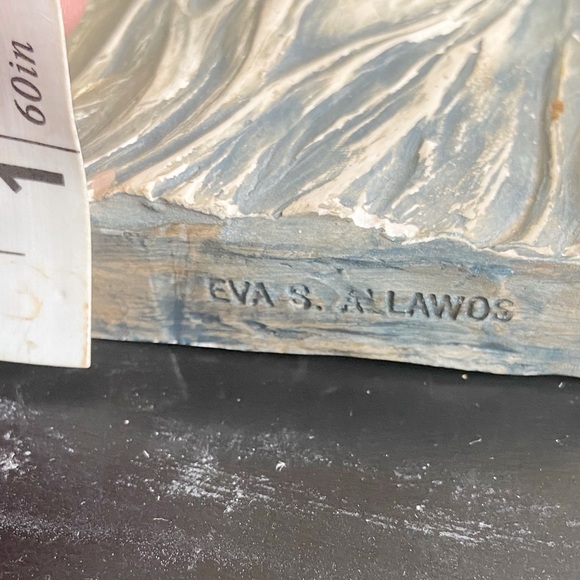 Moon Woman Art Plaque Eva Allawos - Picture 2 of 3